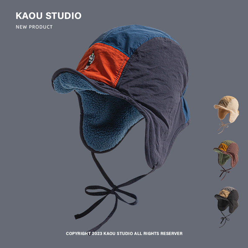 Corduroy Cap 5 Panel - Japoński styl Retro 5-panelowy dopasowany kolorystycznie