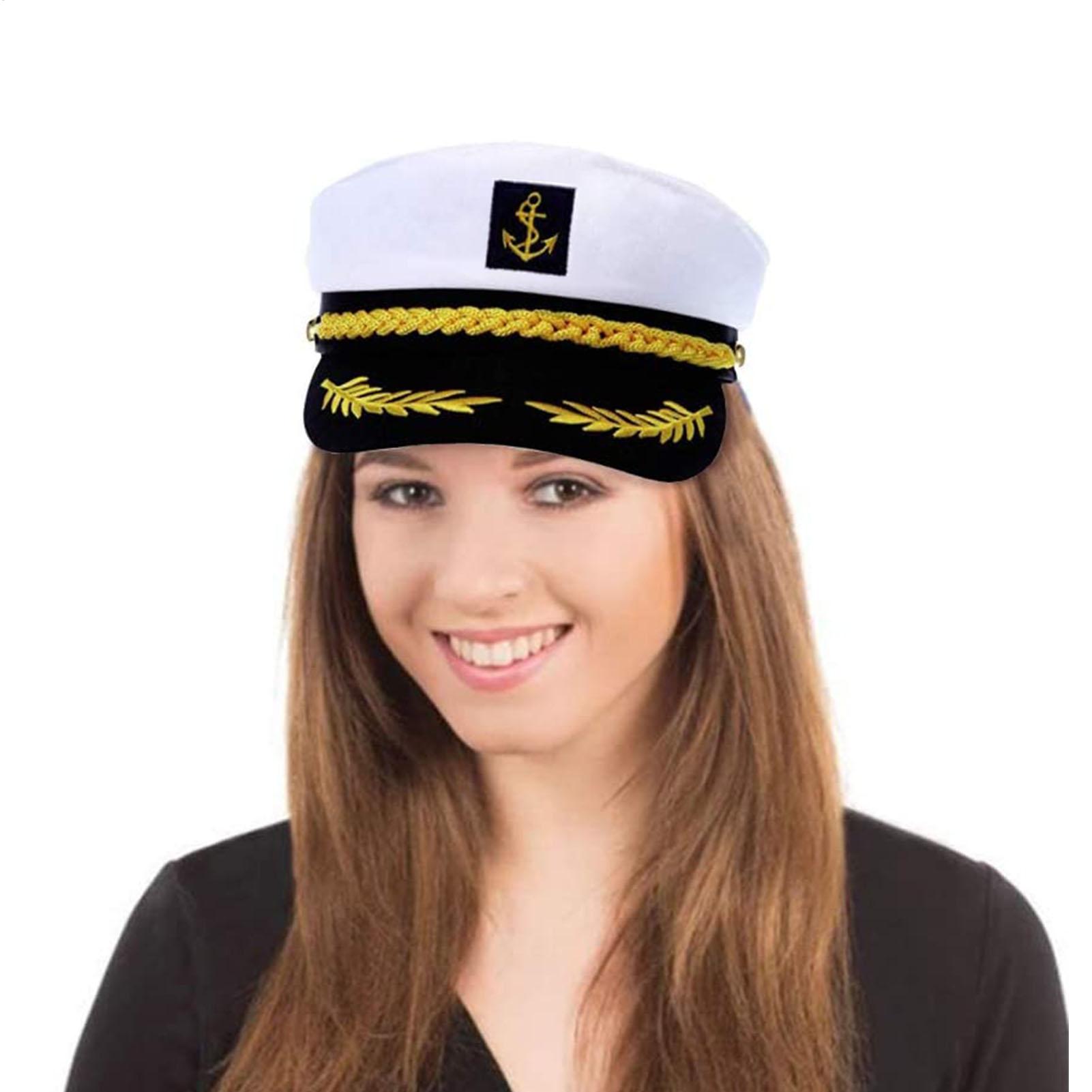 Snapback Hat Flat - Kapelusz kapitana jachtu żaglowego dla dorosłych,