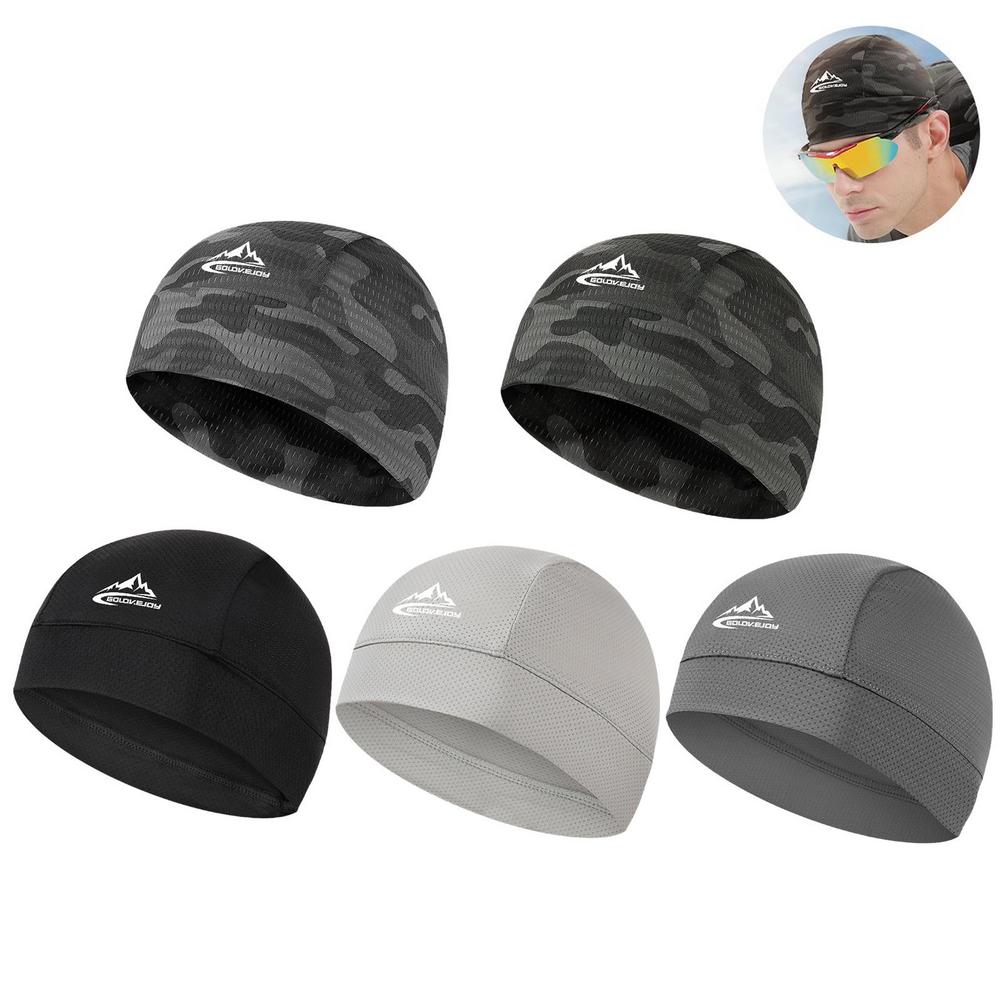 Skull Cap Helmet Liner - Szybkoschnąca, anty-UV sportowa czapka rowerowa dla