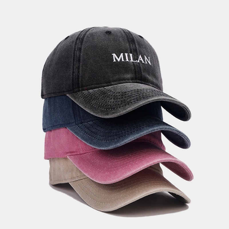 Dad Hat Cotton - Czapka baseballowa z bawełny vintage, regulowana,