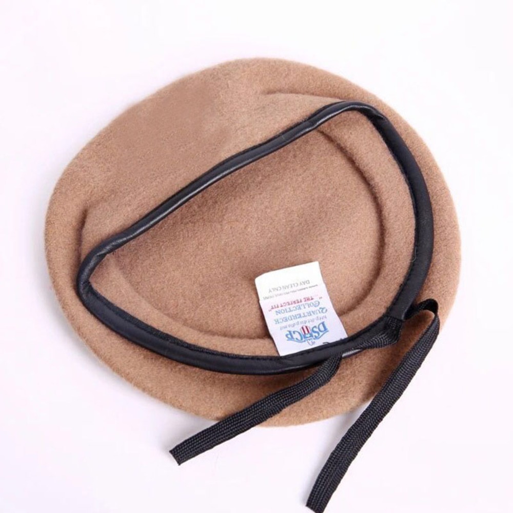 Beret French Wool - Nowa unisexowa czapka mundurowa damska męska