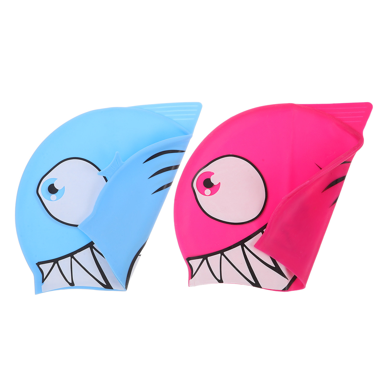 Swim Hat Silicone - 2 szt. Silikonowe czepki pływackie z