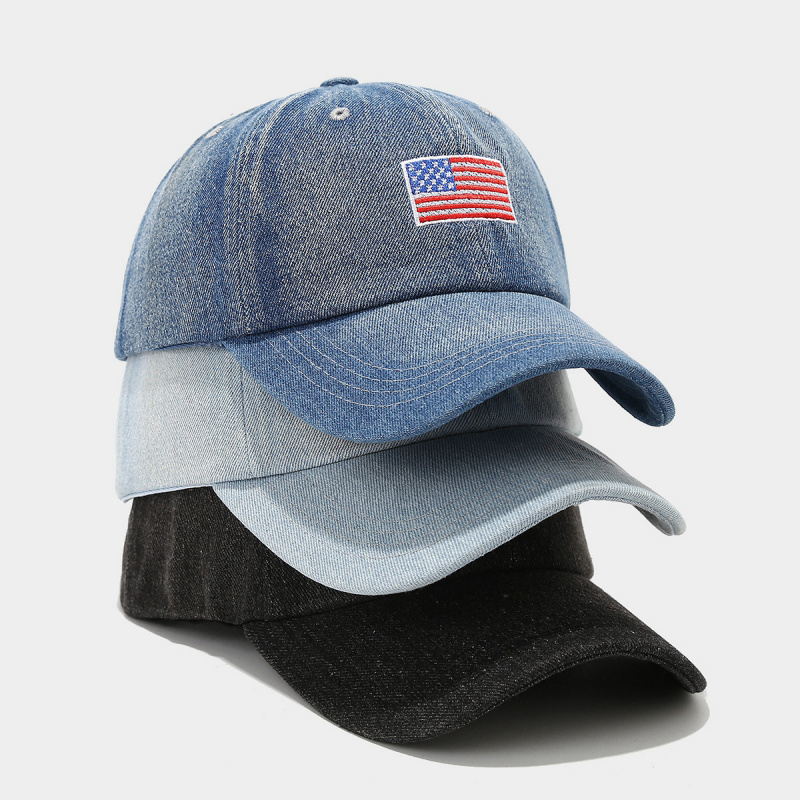 Dad Hat Cotton - Czapka baseballowa z denimu w stylu