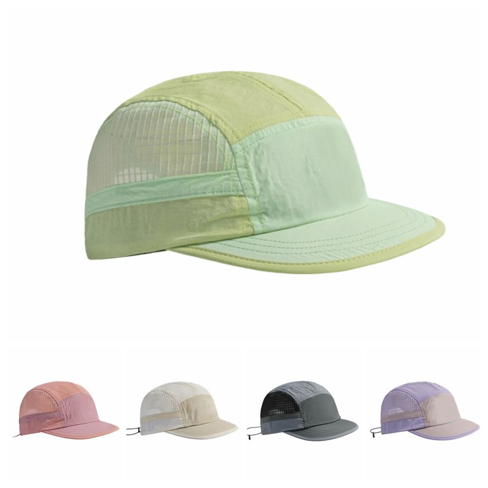 Running Cap Lightweight - Czapka baseballowa z blokami kolorów, szybkoschnąca,