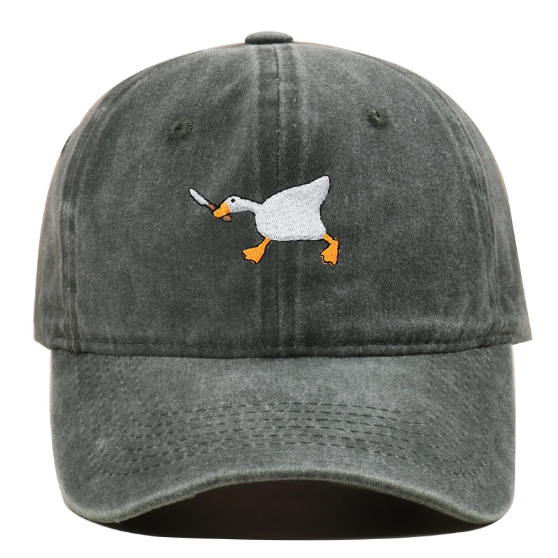 Dad Hat Cotton - Kreskówkowa Haftowana Śmieszna Czapka Baseballowa z
