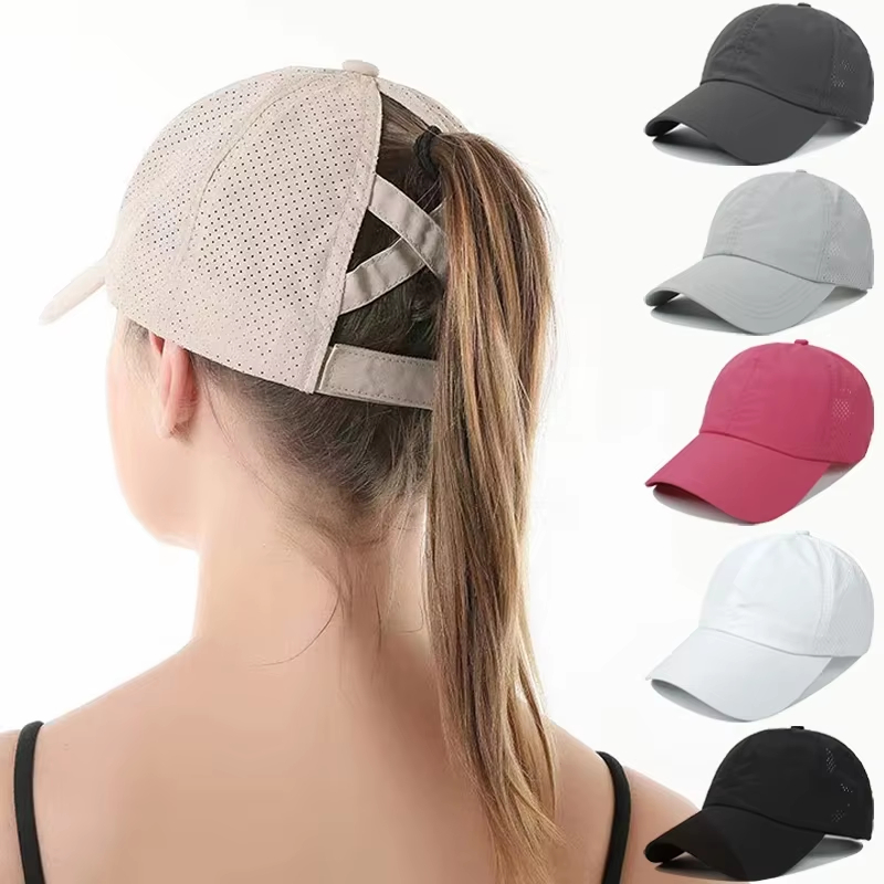 Baseball Cap Structured - Letnie czapki baseballowe w jednolitym kolorze,