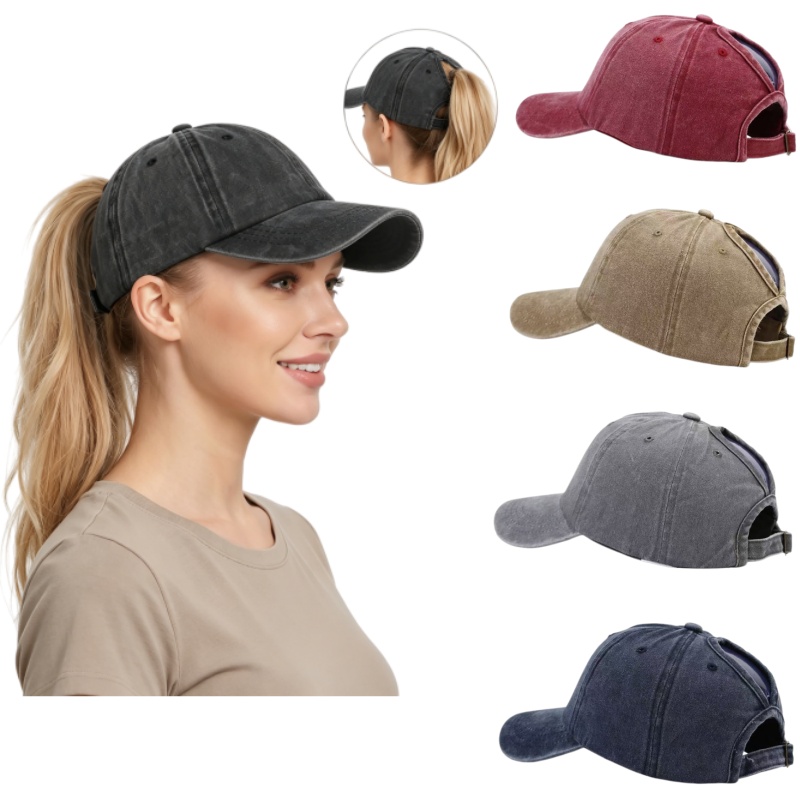 Golf Cap Dad - Czapka baseballowa z regulowanym otworem na