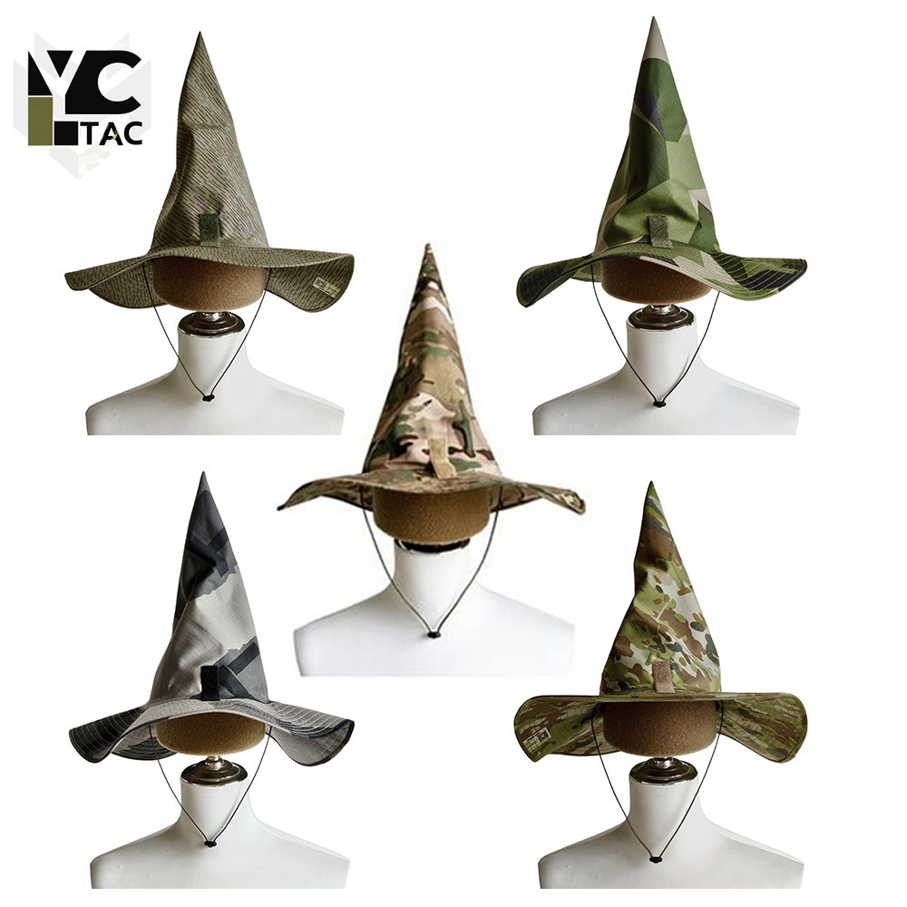 Boonie Hat Tactical - Kapelusz taktyczny YCTAC Camo Wizard Hat,
