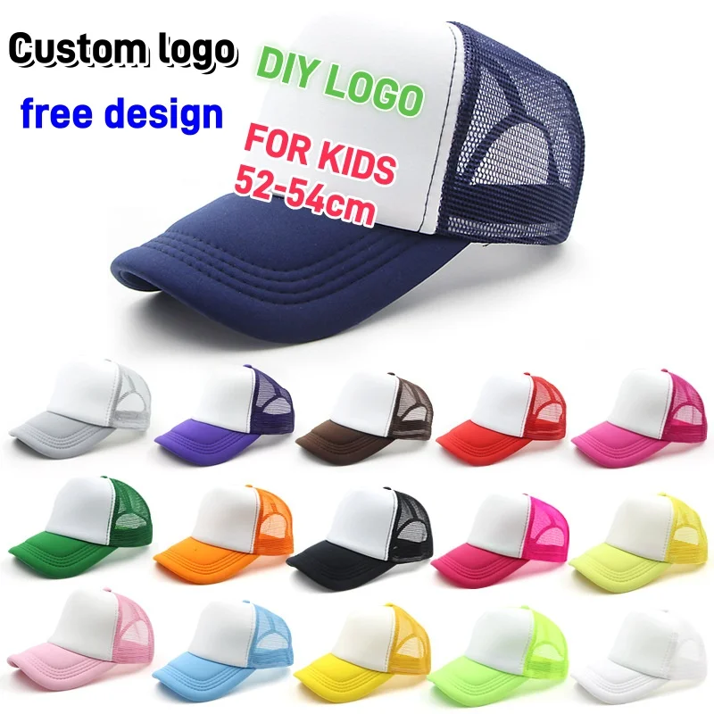 Visor Sun Hat - Dziecięca Regulowana Czapka typu Trucker z