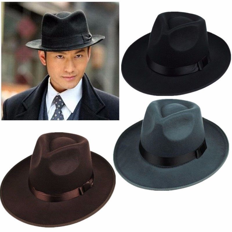 Fedora Hat Wool - Najnowsza dostawa unisex dorosłych filcowych zachodnich