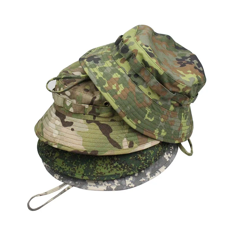 Boonie Hat Tactical - Kamuflaż Boonie Hat Multicam Panama czapki