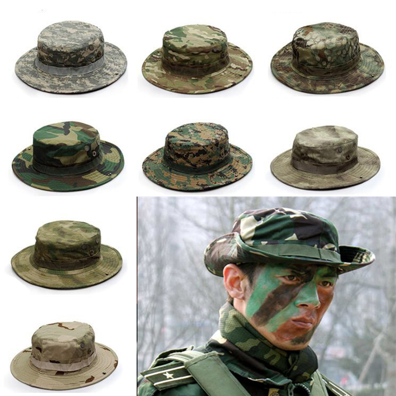 Boonie Hat Tactical - Męskie i damskie Top Camo letnie