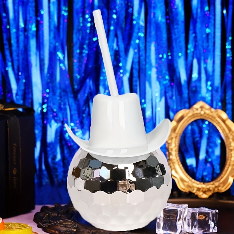 Kubek Disco Ball w kształcie k – Cowboy Hat Straw recenzja i cena