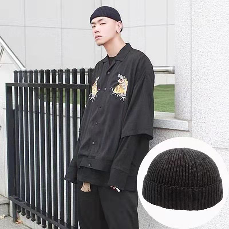 Zimowe ciepłe wełniane czapki  – Beanie Cuffed Knit recenzja i cena