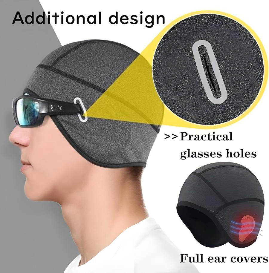Unisexowa, wiatroodporna, term – Skull Cap Helmet Liner recenzja i cena