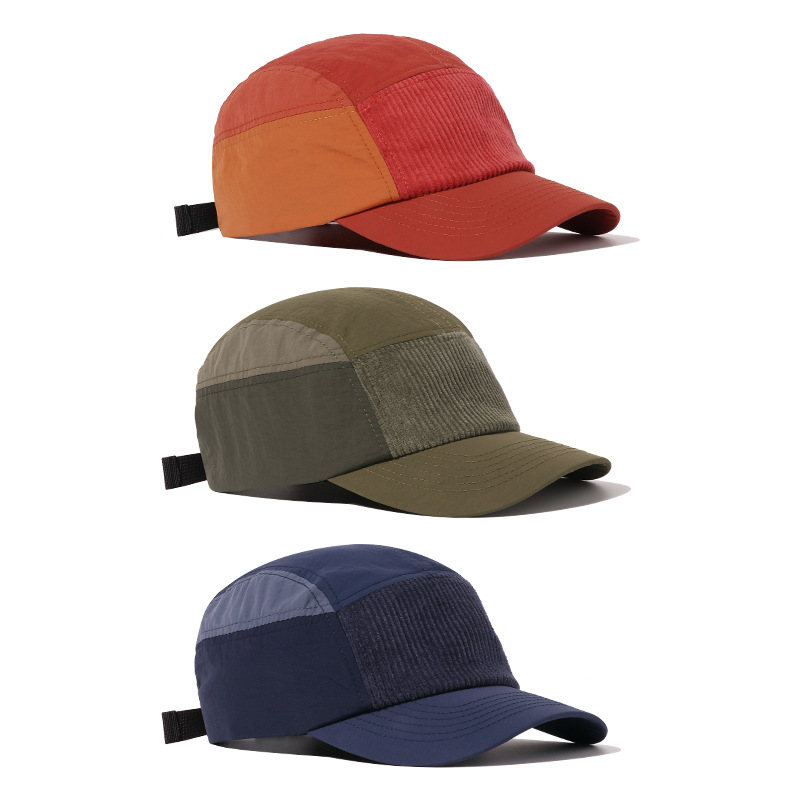 Czapka bejsbolówka w stylu str – Corduroy Cap 5 Panel recenzja i cena