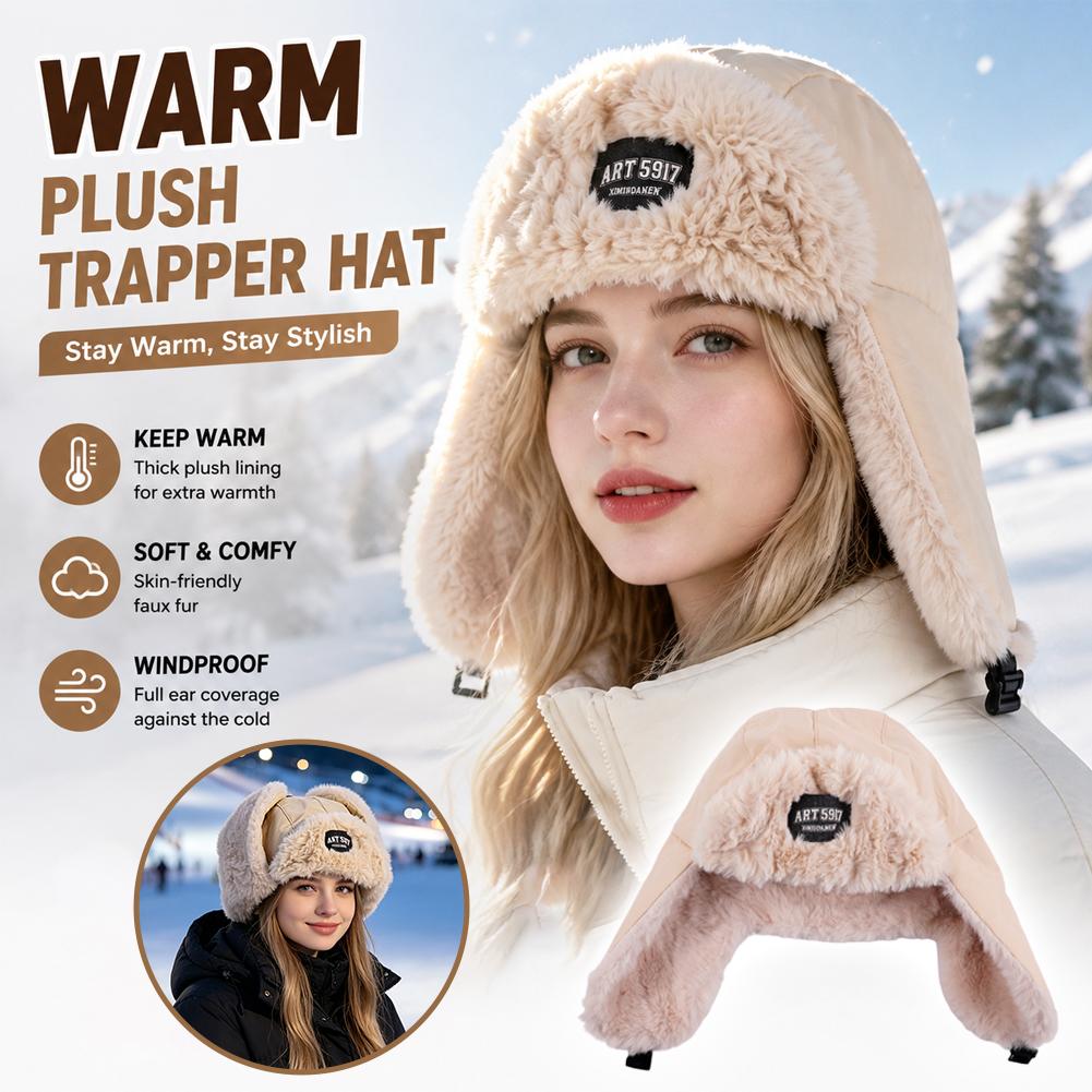 Ciepłe zimowe czapki dla kobie – Trapper Hat Ear Flap recenzja i cena