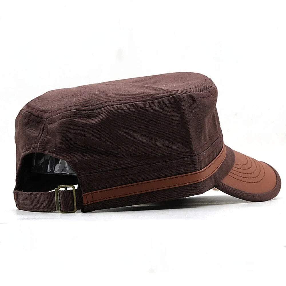 Casual Cadet Hat Man Flat Top  – Dad Hat Cotton recenzja i cena