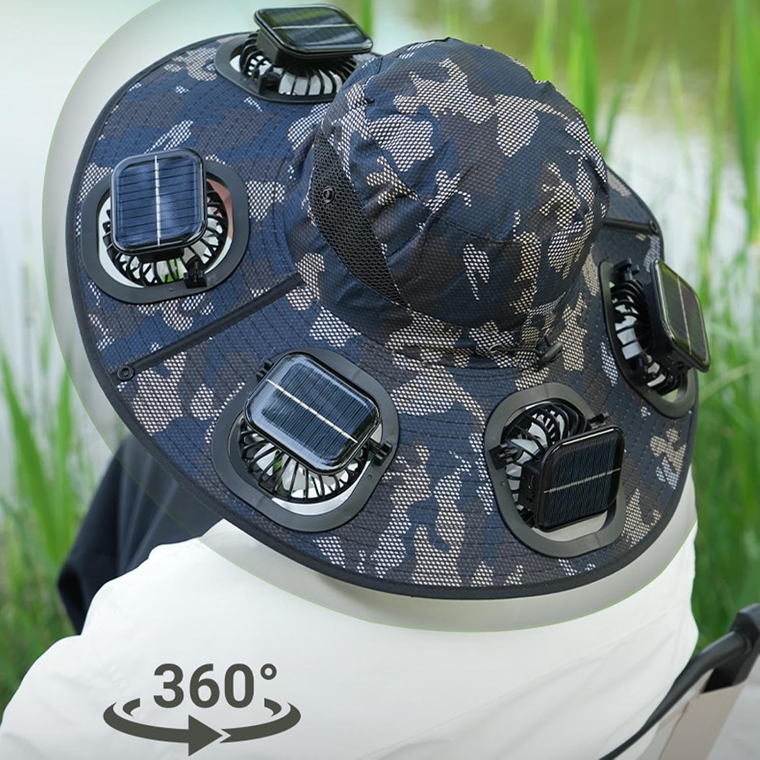 Czapka z wentylatorem solarnym – Sun Hat Wide Brim recenzja i cena