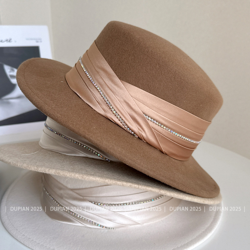 Elegancki butikowy kapelusz z  – Fedora Hat Wool recenzja i cena