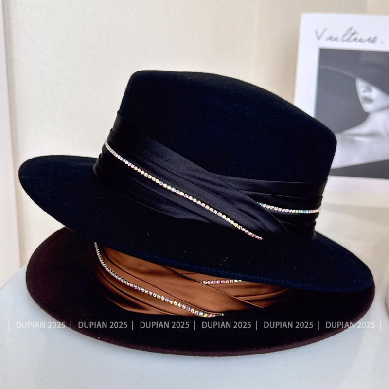 Elegancki butikowy kapelusz z  – Fedora Hat Wool recenzja i cena