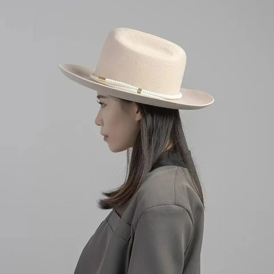 2025 Nowy retro ins chic zimow – Fedora Hat Wool recenzja i cena