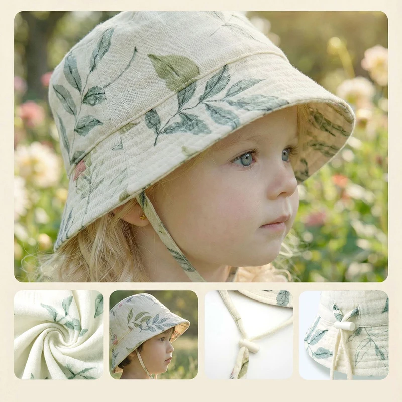 Muślinowy letni kapelusz dla n – Bucket Hat Cotton recenzja i cena