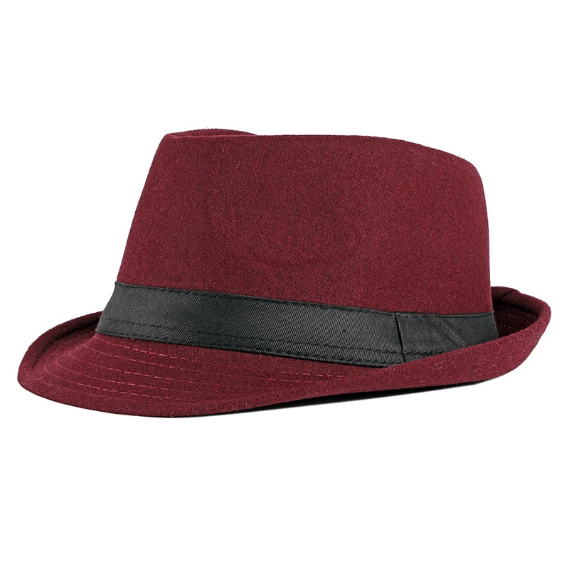 Kapelusz męski Nowy styl jesie – Fedora Hat Wool recenzja i cena