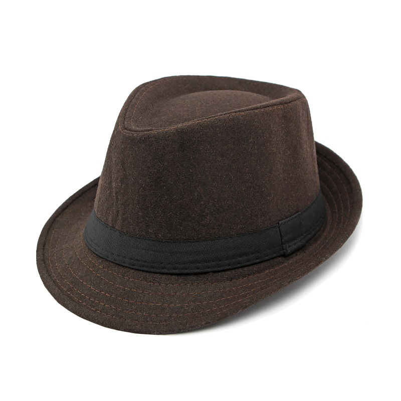 Kapelusz męski Nowy styl jesie – Fedora Hat Wool recenzja i cena