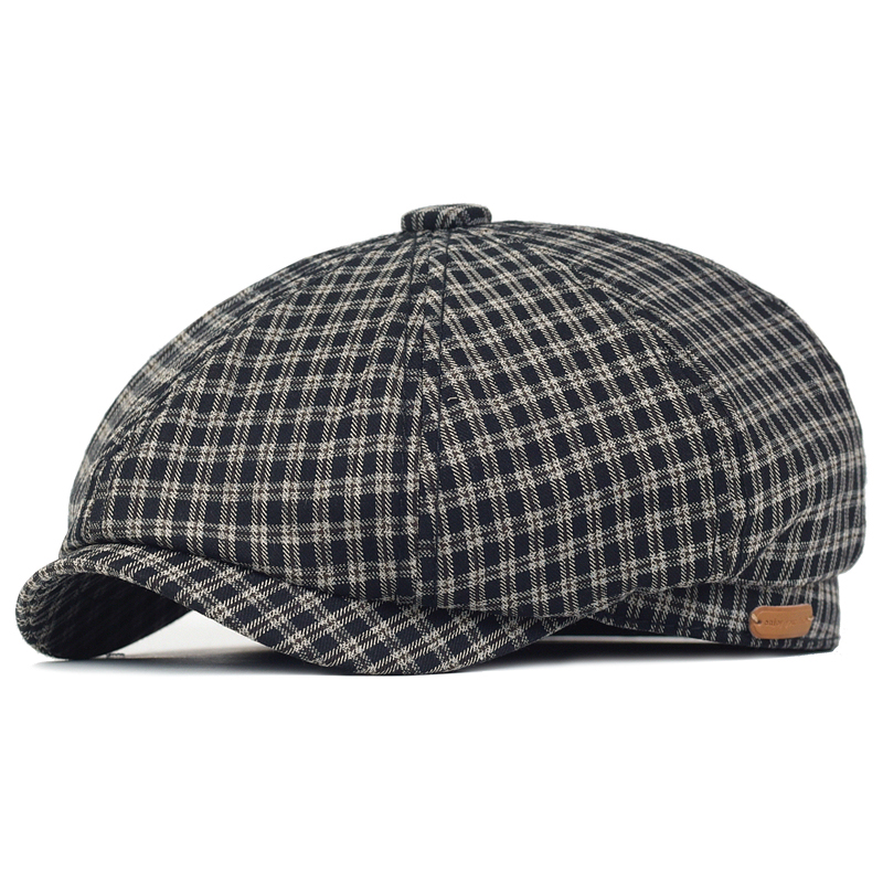Wiosna Lato Plaid Newsboy Cap  – Newsboy Cap Ivy recenzja i cena