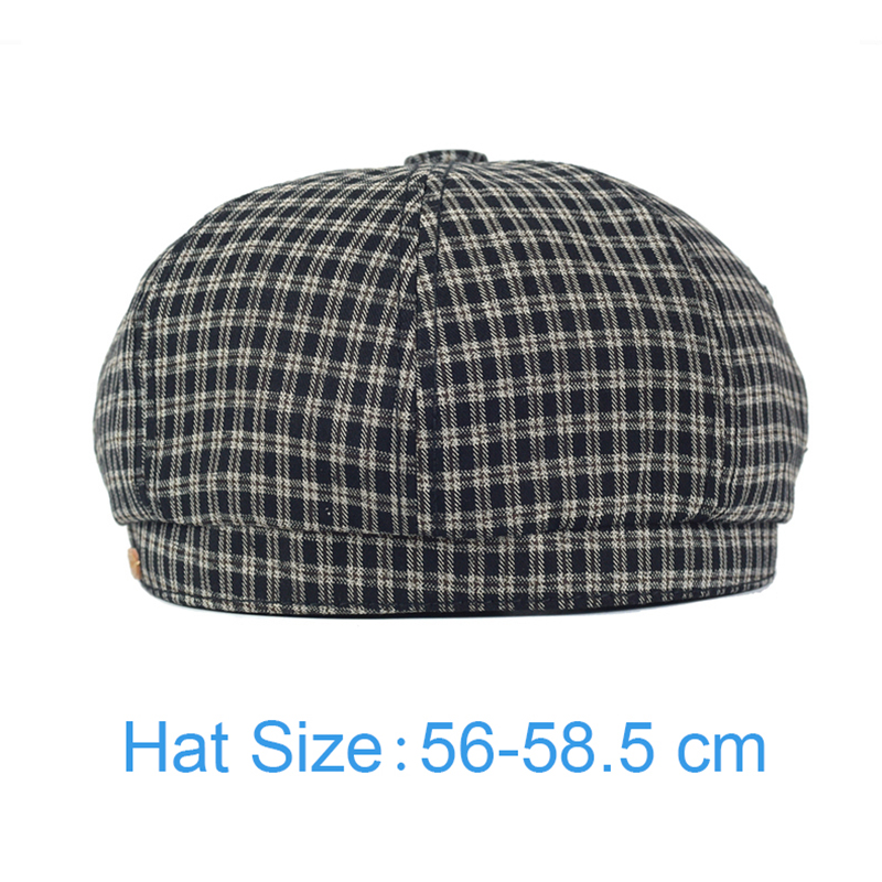 Wiosna Lato Plaid Newsboy Cap  – Newsboy Cap Ivy recenzja i cena