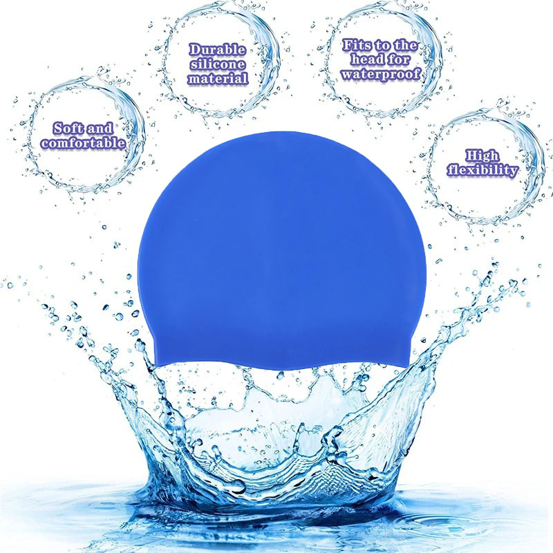 Wodoodporne silikonowe czepki  – Swim Hat Silicone recenzja i cena