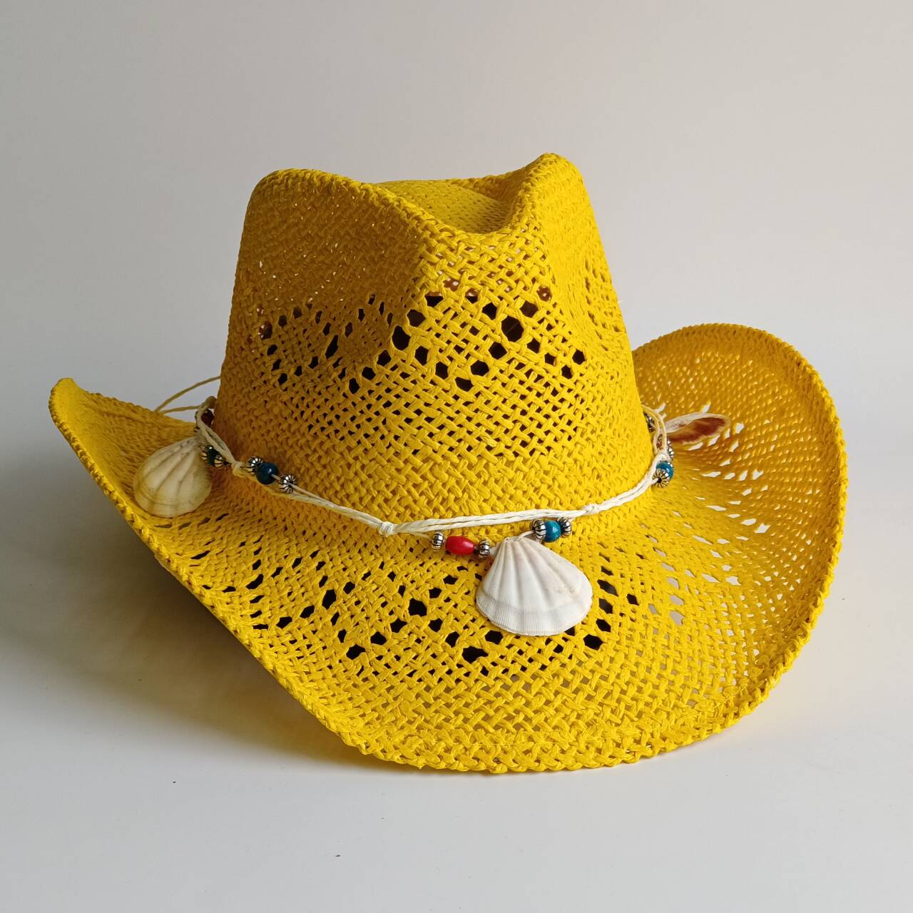 Jasnożółte kapelusze kowbojski – Cowboy Hat Straw recenzja i cena