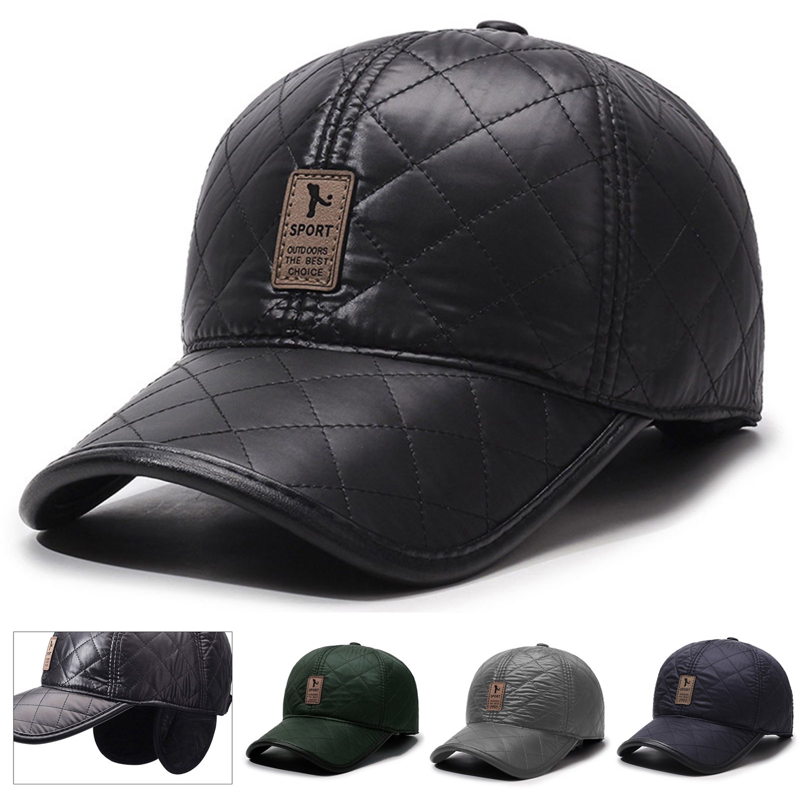 Zimowa męska czapka bejsbolówk – Winter Trapper Hat recenzja i cena