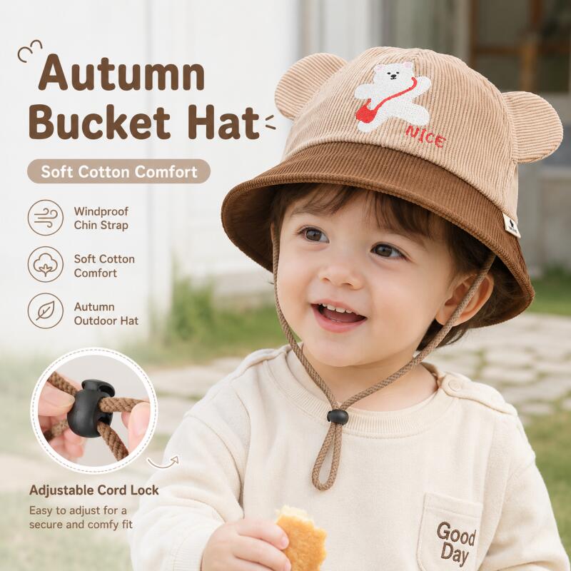 Dziecięcy kapelusz typu bucket – Bucket Hat Cotton recenzja i cena