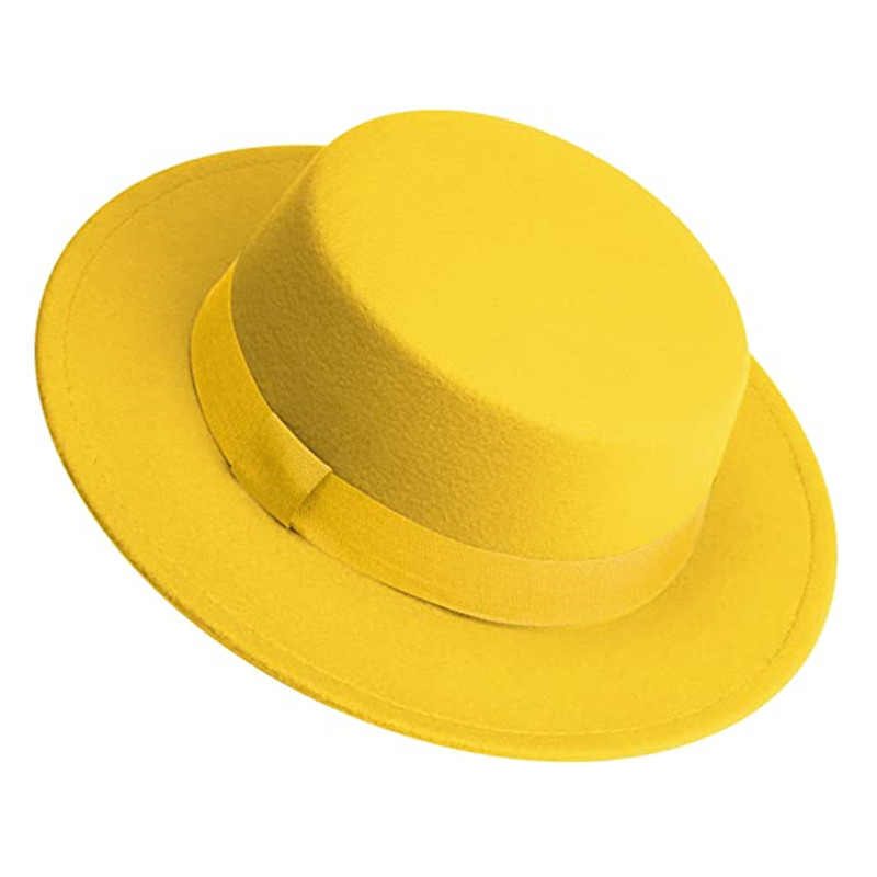 Męski Damski Biały Kapelusz Fe – Fedora Hat Wool recenzja i cena