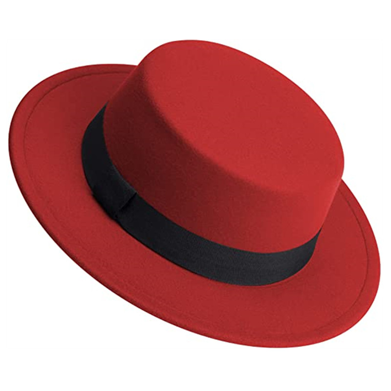 Męski Damski Biały Kapelusz Fe – Fedora Hat Wool recenzja i cena