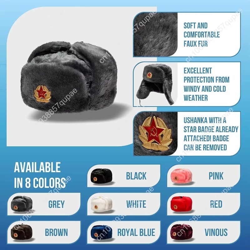 Czapka Ushanka BELEON - Rosyjs – Winter Trapper Hat recenzja i cena