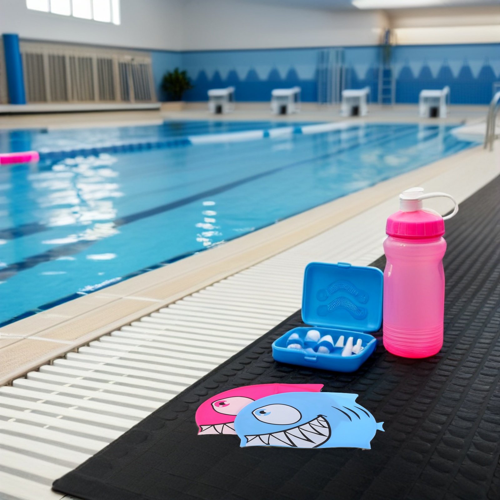 2 szt. Silikonowe czepki pływa – Swim Hat Silicone recenzja i cena