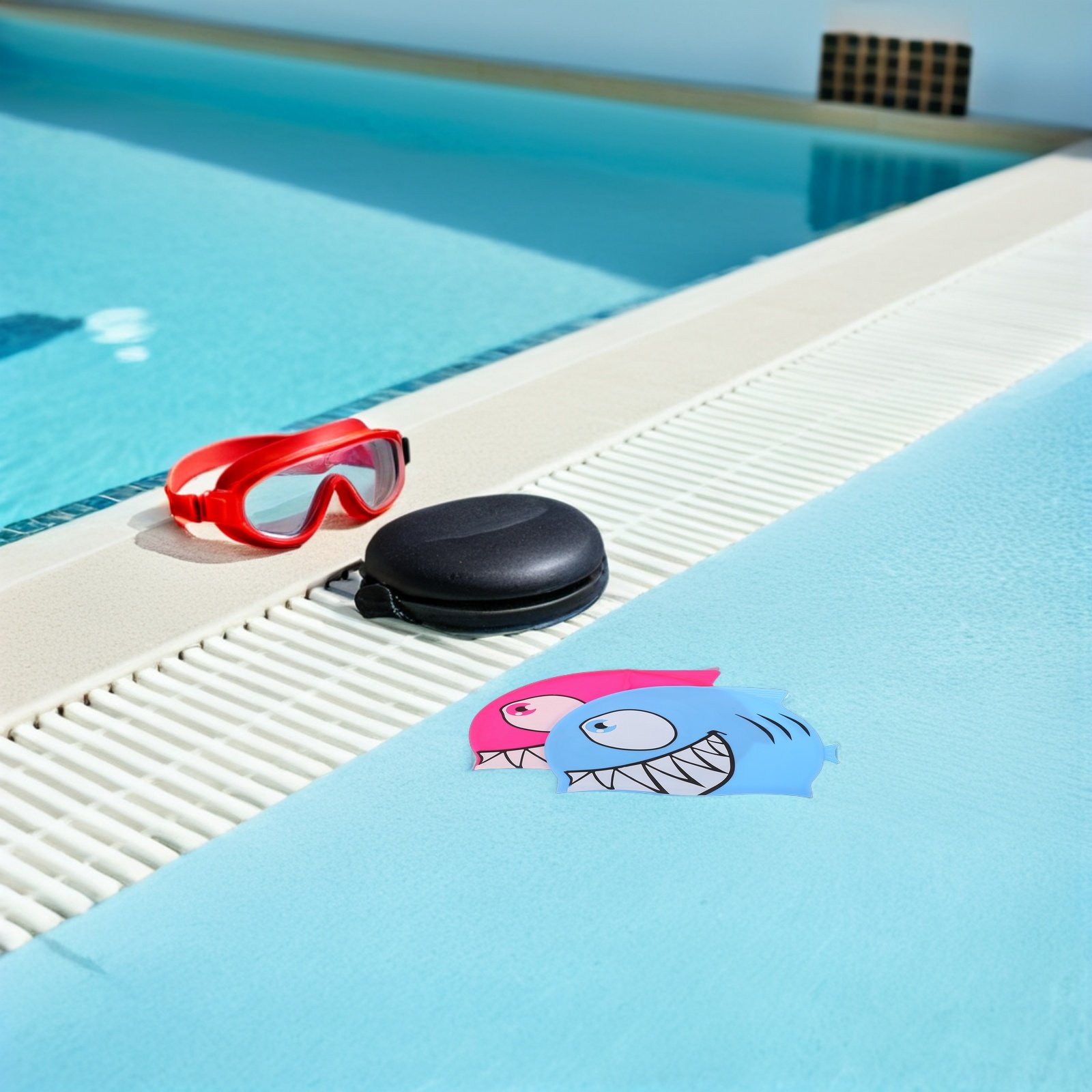 2 szt. Silikonowe czepki pływa – Swim Hat Silicone recenzja i cena