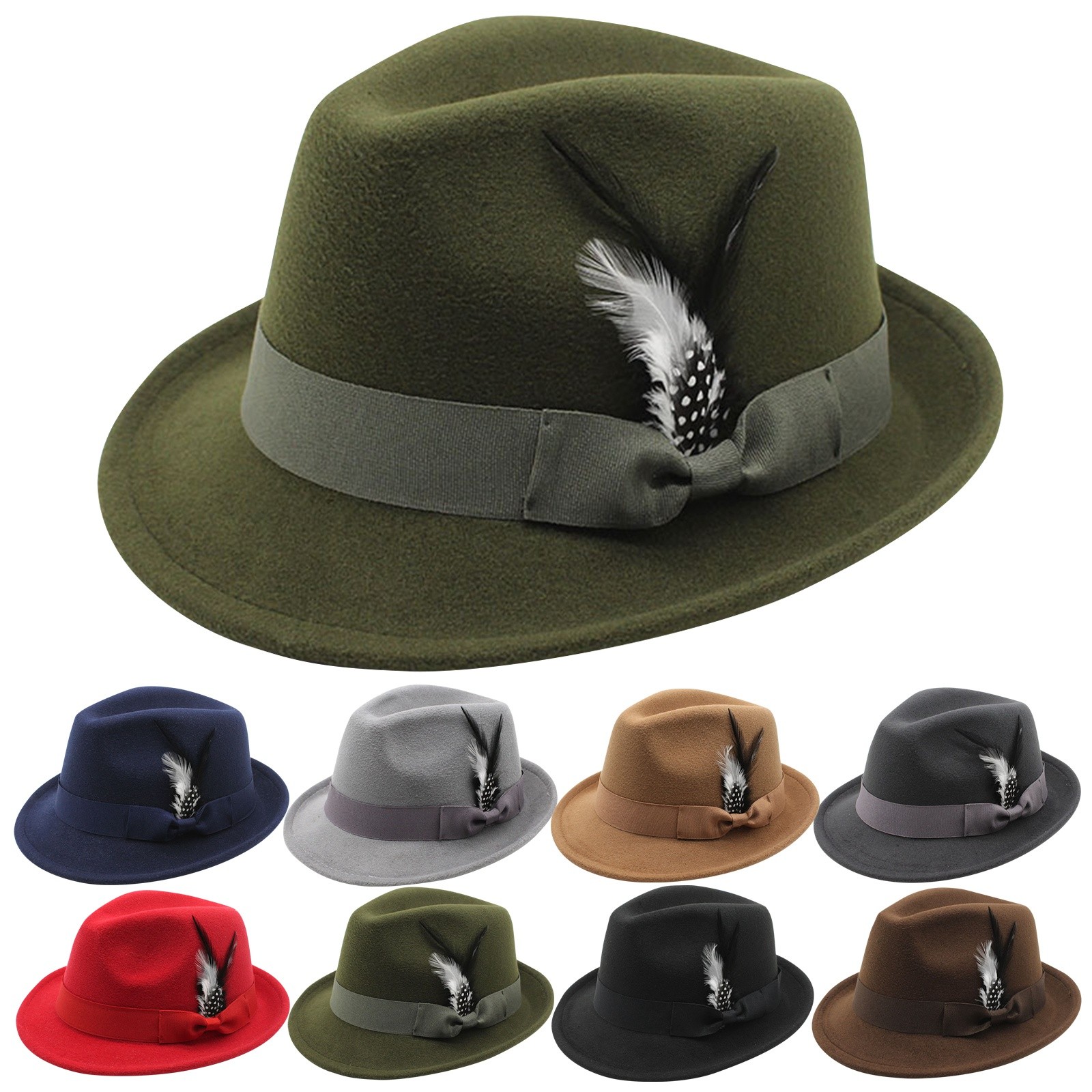 Vintage Fedora Hat Women Men T – Fedora Hat Wool recenzja i cena