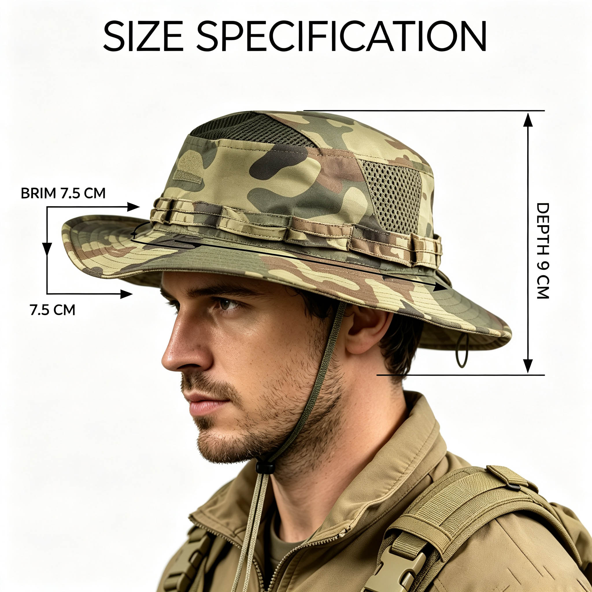 Taktyczny kapelusz typu boonie – Boonie Hat Tactical recenzja i cena
