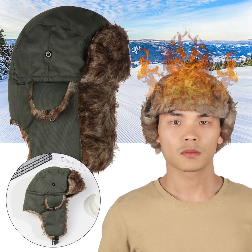 Ciepła czapka narciarska z nau – Trapper Hat Ear Flap recenzja i cena