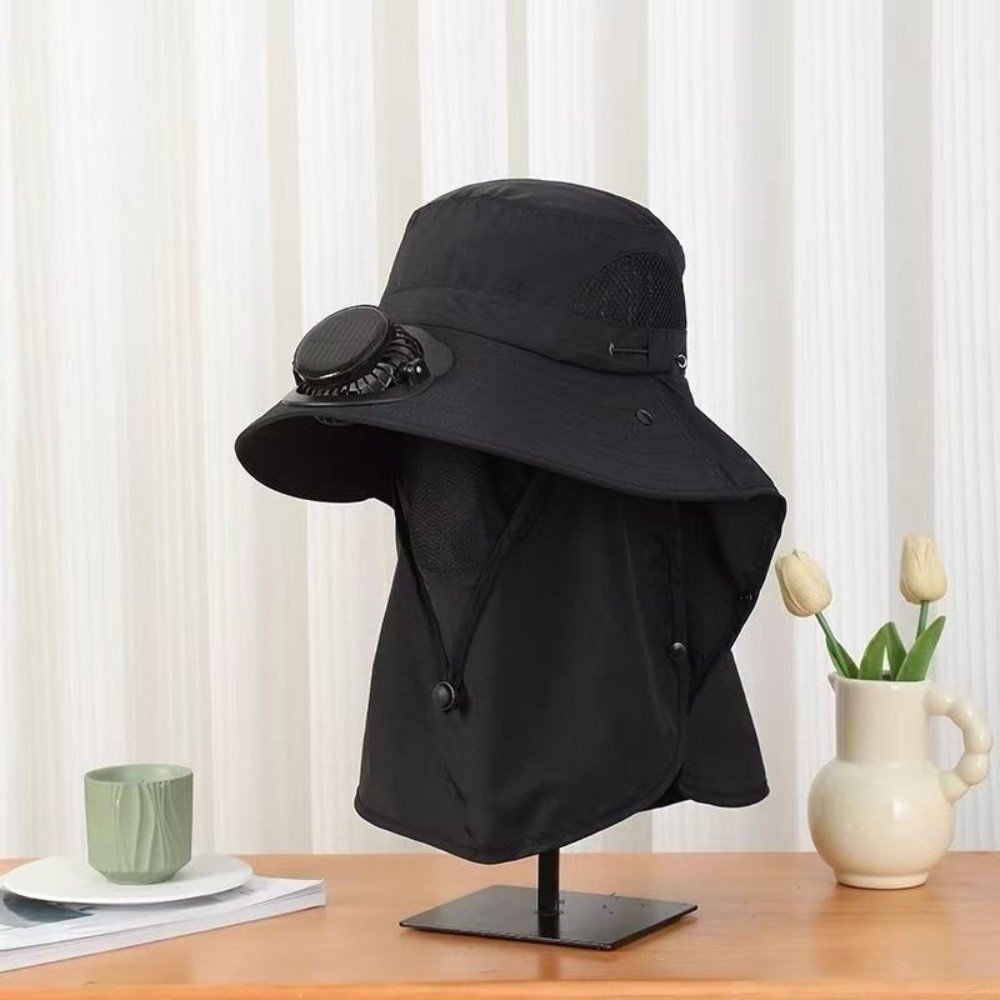 Przenośny, solarny, ładowany w – Sun Hat Wide Brim recenzja i cena