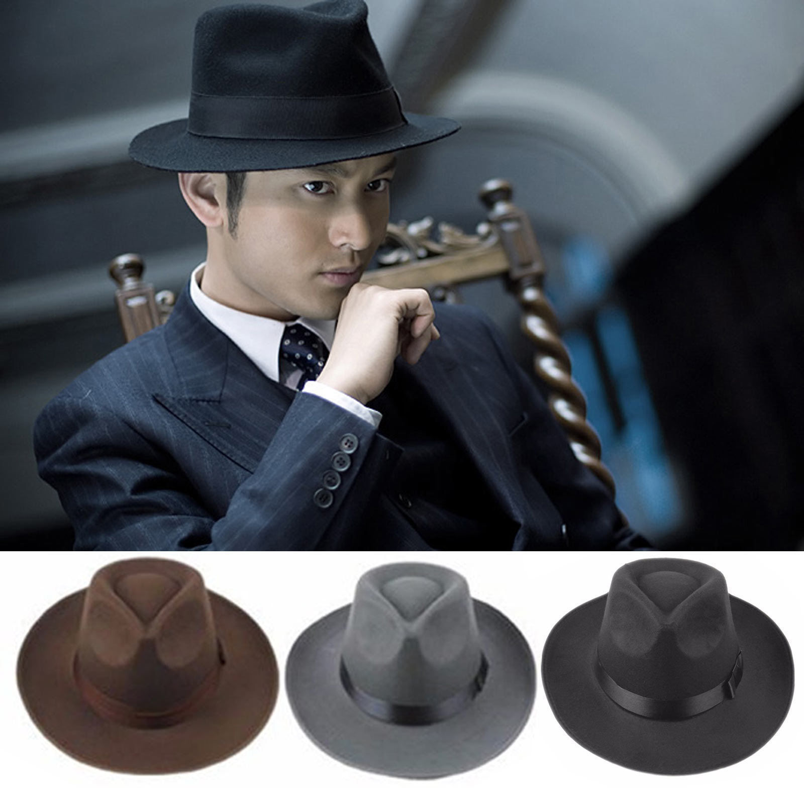 Najnowsza dostawa unisex doros – Fedora Hat Wool recenzja i cena