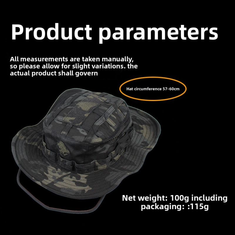 Kapelusz Boonie z kamuflażem M – Boonie Hat Tactical recenzja i cena