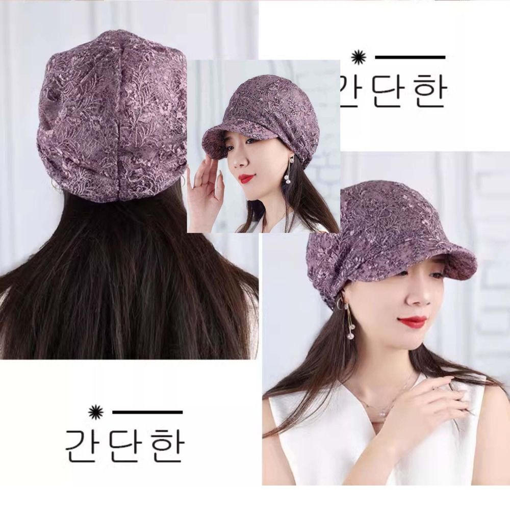 Ażurowa czapka beanie z kwiato – Baseball Cap Structured recenzja i cena