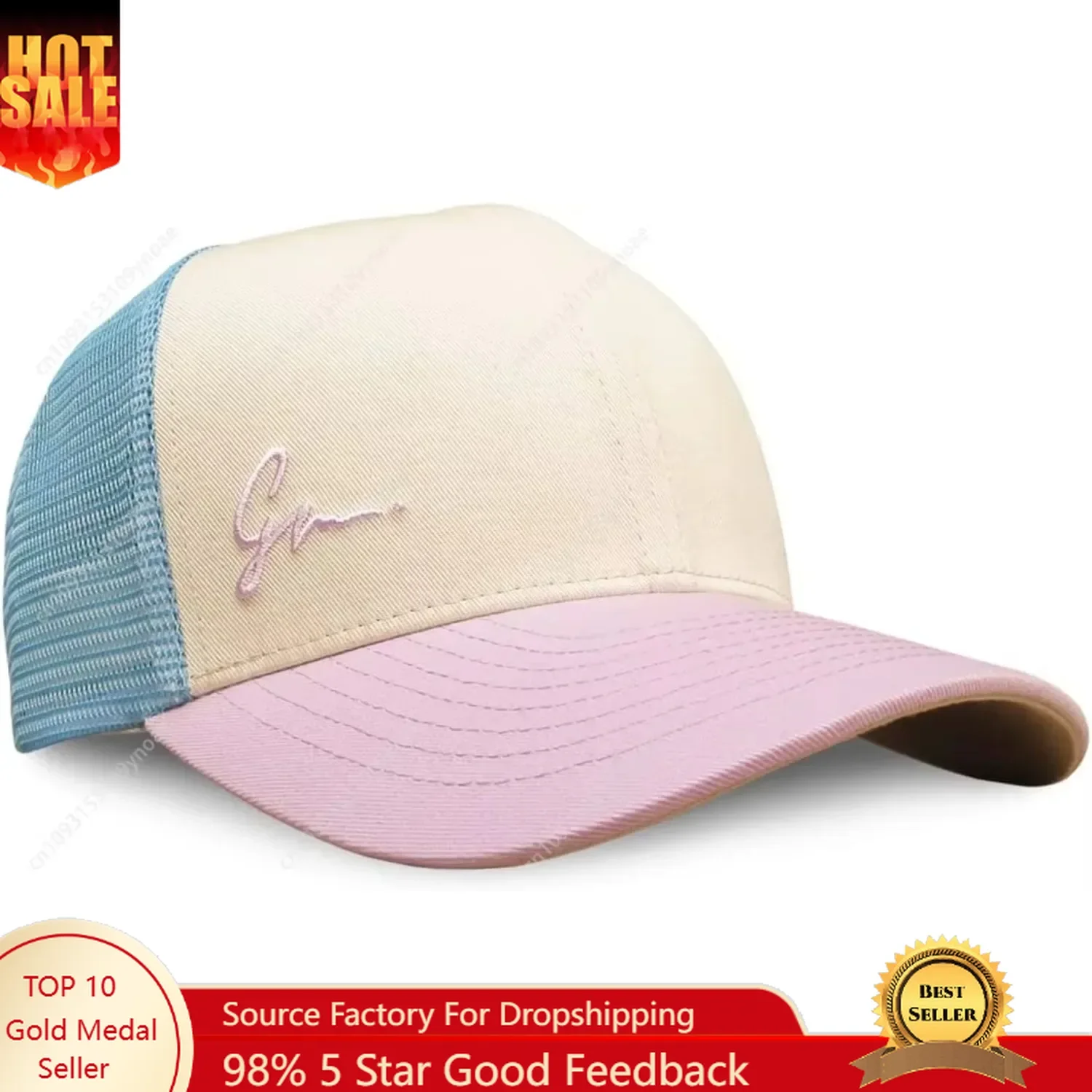 Czapka typu trucker Grace Foll – Dad Hat Cotton recenzja i cena