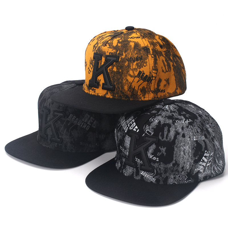 K litera Hip Hop czapki baseba – Snapback Hat Flat recenzja i cena