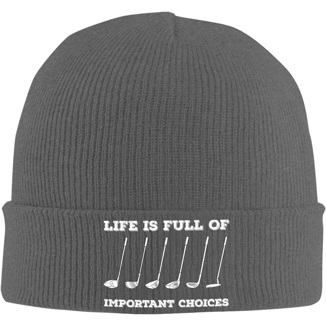 Czapka zimowa z wyrazem: Życie – Beanie Cuffed Knit recenzja i cena